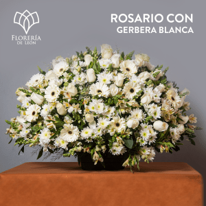 rosario, arreglo para funerales