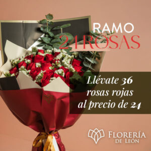 Ramo 24 Rosas Rojas