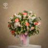 Florero 24 Rosas tonos pastel