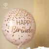 Combo 3 (Ramo 12 rosas pasteles + globo de cumpleaños) - Imagen 3