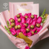 Ramo Amanda Rosas Fucsia - Imagen 2