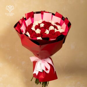 Ramo 50 rosas bicolor