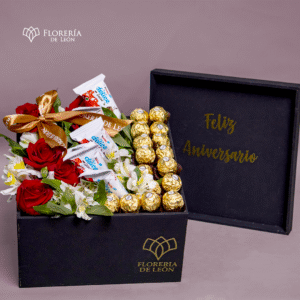 Caja de Rosas y Ferrero-Kinder