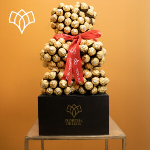 Oso de chocolate ferrero rocher