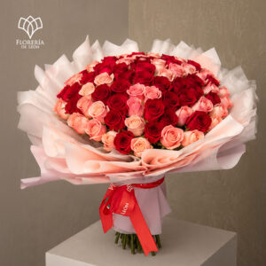 Ramo 100 rosas bicolor