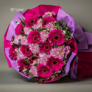 Ramo Roxanas y Gerberas